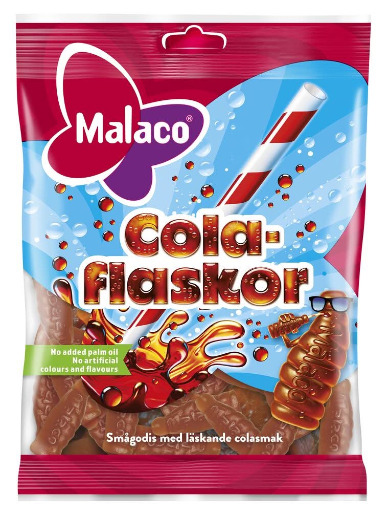Malaco Cola Bottles Gummy Candy